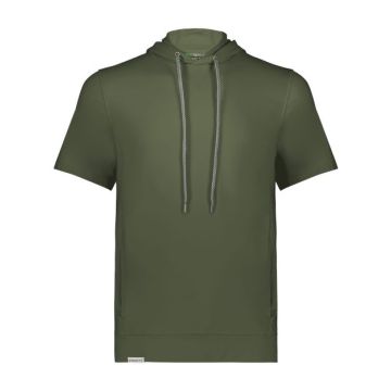 Holloway 222505 Eco Revive™ Ventura Soft Knit Short Sleeve Hoodie - S - Olive