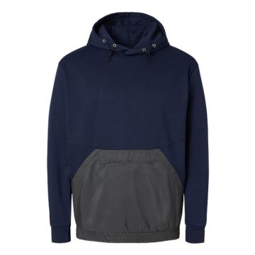 Mv Sport 23112 Mixed Media Hooded Sweatshirt