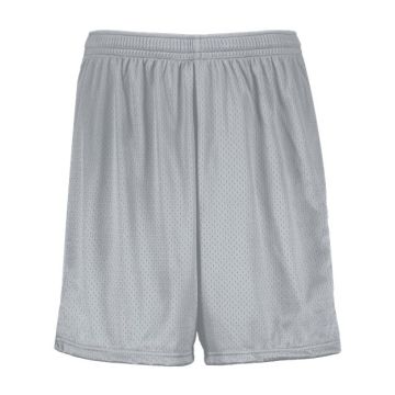 Augusta Sportswear 1850 Modified 7" Mesh Shorts - M - Silver