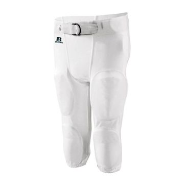 Russell Athletic F25PFP Practice Football Pants - XS - White