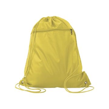 Q-tees Q135200 Polyester Cinchpack - Gold