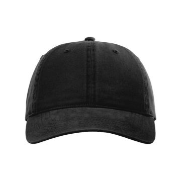 Richardson 326 Peach Twill Dad Hat - Black