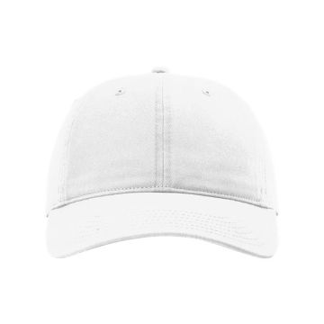 Richardson 326 Peach Twill Dad Hat - White