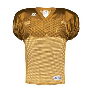 Russell Athletic S096BM Stock Practice Jersey - M - Gold