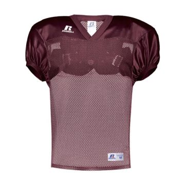 Russell Athletic S096BM Stock Practice Jersey - M - Maroon