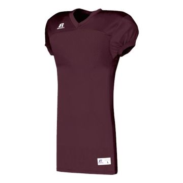 Russell Athletic S8623M Jersey With Side Inserts - 3XL - Maroon