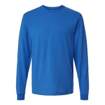 Tultex 202LS Fine Jersey Long Sleeve T-Shirt - Royal
