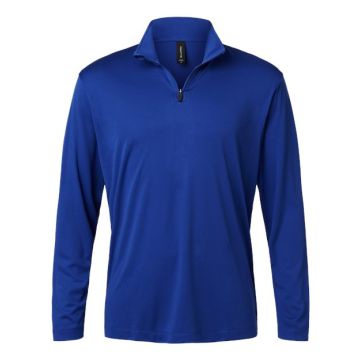 Allpro 41870 Pro-Lock Performance Quarter-Zip Pullover - Royal