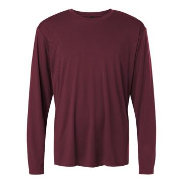 Allpro 48400 Pro-Lock Performance Long Sleeve T-Shirt - Maroon