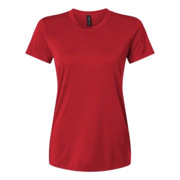 Allpro 48000L Pro-Lock Women's Performance T-Shirt - Red