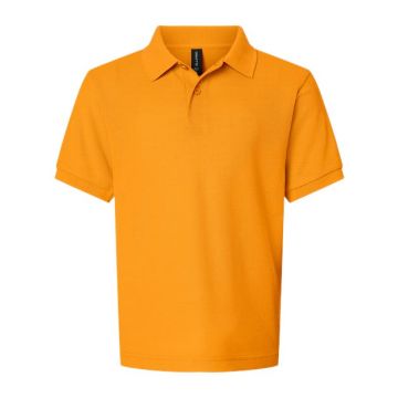 Allpro 62800Y Youth Pique Polo - Gold