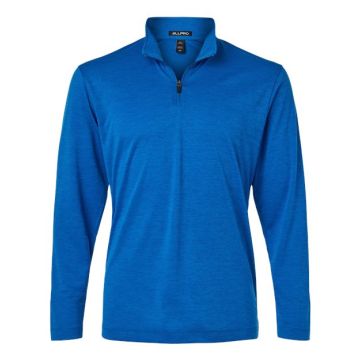 Allpro 4HM700 Performance Mélange Quarter-Zip Pullover