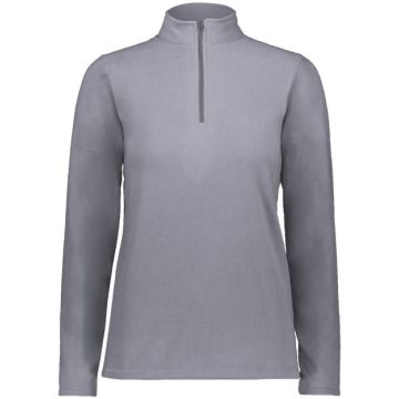 Augusta Sportswear 6864 Women's Eco Revive™ Micro-Lite Fleece Quarter-Zip Pullover - S - Olive