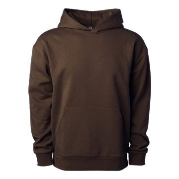 Independent Trading Co. IND330BLV Boulevard Heavyweight Hooded Sweatshirt - Brown