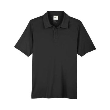 Core365 CE112 Fusion ChromaSoft™ Pique Polo - Black