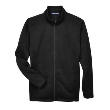 Devon & Jones DG793 Bristol Full-Zip Sweater Fleece Jacket - Black