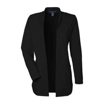 Devon & Jones DP125W Women's Raleigh Stretch Cardigan - Black