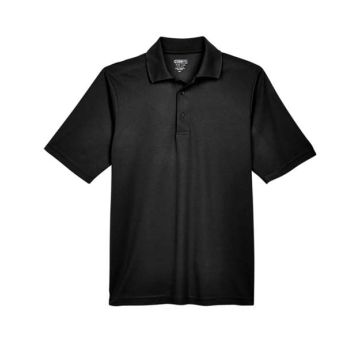 Core365 88181T Tall Origin Performance Piqué Polo - Black