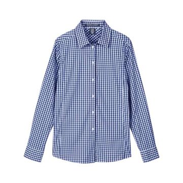 Devon & Jones DG536W Women's CrownLux Performance® Gingham Dress Shirt
