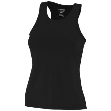 Augusta Sportswear 1203 Girls Poly/Spandex Solid Racerback Tank