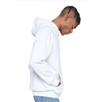 Lane Seven LS14003 Premium Full-Zip Hooded Sweatshirt - White