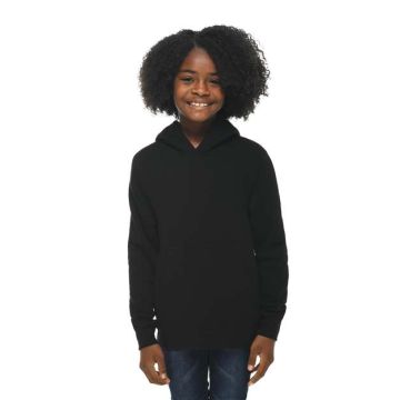 Lane Seven LS1401Y Youth Premium Pullover Hooded Sweatshirt - Black