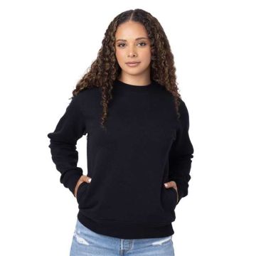 Econscious EC5305 Reclaimist Crewneck Sweatshirt - Black