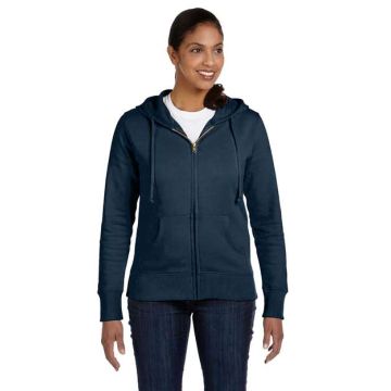 Econscious EC4501 Women's Full-Zip Hooded Sweatshirt