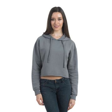 Lane Seven LS12000 Women's Cropped Fleece Hooded Sweatshirt