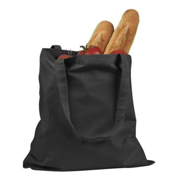 Bagedge BE007 Canvas Promo Tote - Black