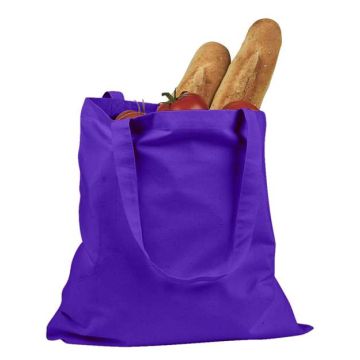 Bagedge BE007 Canvas Promo Tote - Purple