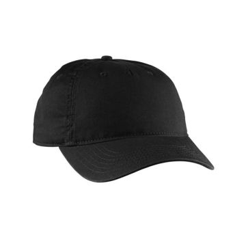 Econscious EC7087 Unstructured Five-Panel Cap - Black