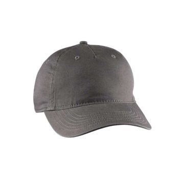 Econscious EC7087 Unstructured Five-Panel Cap - Charcoal