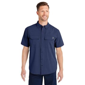 Huk H150183 Creekbed Short Sleeve Dress Shirt