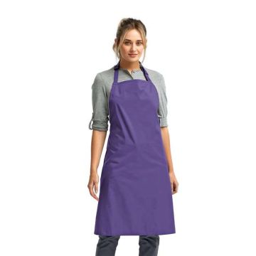 Artisan Collection By Reprime RP150 Recycled Bib Apron - Purple