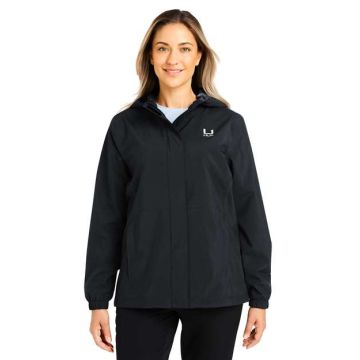 Huk H640027 Women's Storm Rain Jacket - Black