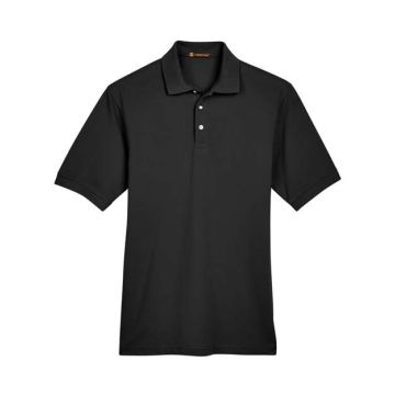 Harriton M265 Easy Blend™ Polo - Black