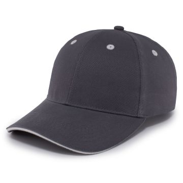 Augusta Sportswear 121C Brushed Twill Cap With Sandwich Bill