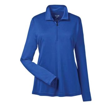 Team 365 TT31W Women's Zone Performance Quarter-Zip Pullover