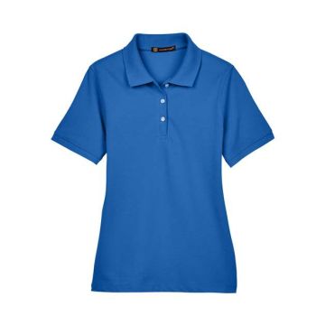 Harriton M265W Women's Easy Blend Polo