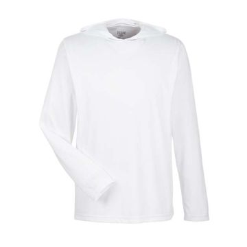 Team 365 TT41 Zone Performance Hooded T-Shirt - White