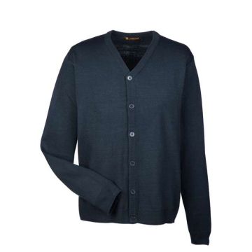 Harriton M425 Pilbloc™ V-Neck Button Cardigan Sweater
