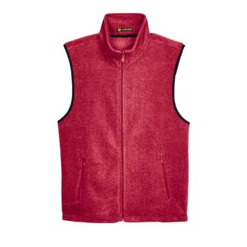 Harriton M985 Fleece Full-Zip Vest