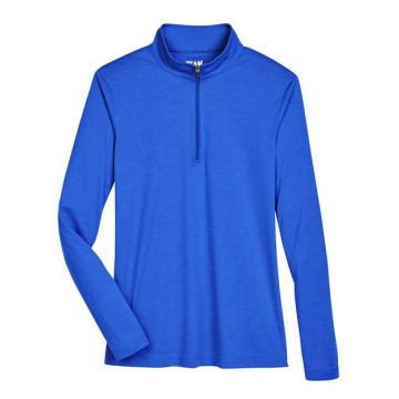 Team 365 TT31HW Women's Zone Sonic Heather Performance Quarter-Zip Pullover