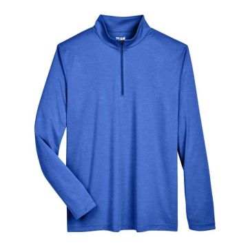 Team 365 TT31H Zone Sonic Heather Performance Quarter-Zip Pullover
