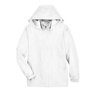 Team 365 TT73Y Youth Zone Protect Lightweight Jacket - White