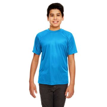Ultra Club 8420Y Youth Cool & Dry Sport Performance Interlock T-shirt
