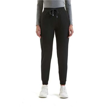 Onna NN610 Women's Energized Stretch Jogger Scrub Pants - Black