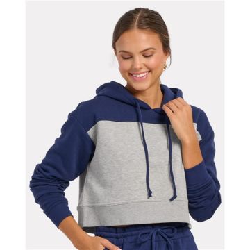 Boxercraft BW5404 Women's Cropped Fleece Hooded Sweatshirt