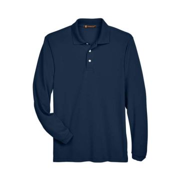 Harriton M265L Easy Blend™ Long Sleeve Polo